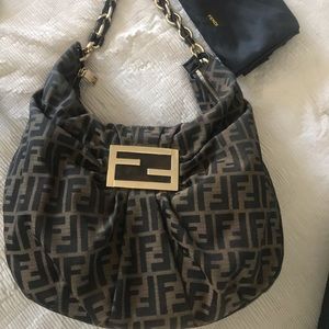 Authentic Fendi Zucca Hobo bag